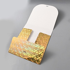 Прямоугольные подарочные коробки для хранения бумаги с шелковой лентой&nbsp;CON-WH0095-27D