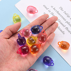 Осенняя тема прозрачные акриловые подвески&nbsp;TACR-T024-04B