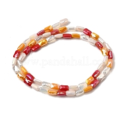 Стеклянные бусины с гальваническим покрытием &nbsp;EGLA-D300-05-06