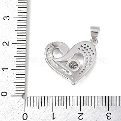 Латунные микро проложить кубического циркония подвески&nbsp;KK-P339-18P