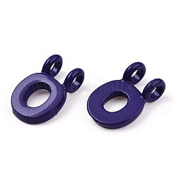 Подвески из окрашенного сплава с 2 петлей&nbsp;PALLOY-N176-01O