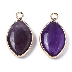 Подвески из натурального аметиста &nbsp;G-S359-318B