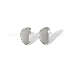 Серьги-гвоздики из нержавеющей стали Bean 304 для унисекс&nbsp;AA3662-3