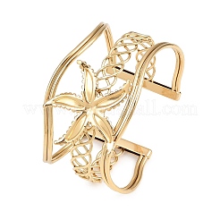 Браслеты-манжеты из нержавеющей стали 304.&nbsp;BJEW-Z161-02G