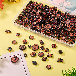 257 шт. Непрозрачные акриловые бусины&nbsp;OACR-TA0003-67