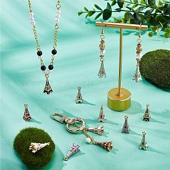 36шт 6 цвета сплава эмалевые подвески&nbsp;ENAM-NB0001-94