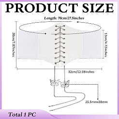 Широкие эластичные корсетные ремни из искусственной кожи&nbsp;FIND-WH0199-335A