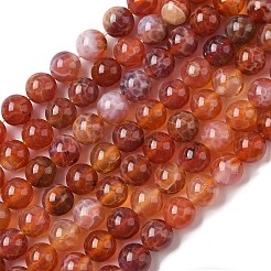 Природные пожары треск агат бисер нитей&nbsp;X-G-G212-8mm-10