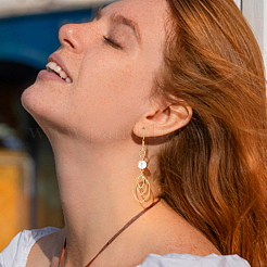 64шт 8 стильных латунных соединительных кольца&nbsp;KK-BC0009-43