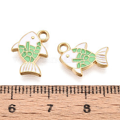 Подвески из нержавеющей стали 304 с эмалью&nbsp;STAS-T068-25A