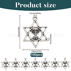 100 шт. Подвески из сплава в тибетском стиле&nbsp;FIND-HY0004-92