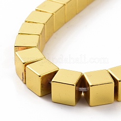 Гальванические немагнитная синтетический гематит бисер пряди&nbsp;G-C006-02G