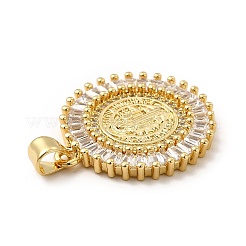 Стойки обшивки латунь микро проложить Циркон подвеску&nbsp;KK-E072-22G