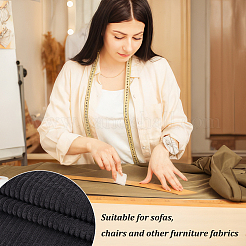 Парчовая полиэфирная ткань для поделок своими руками&nbsp;DIY-WH0308-484C