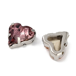 Латунные стеклянные стразы пришивные стразы&nbsp;RGLA-B004-02P-B