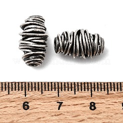 Латунные бусины в форме вихревой спирали&nbsp;KK-Z137-18AS