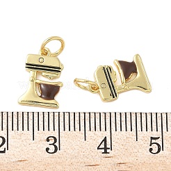 Латунь эмаль подвески&nbsp;KK-C110-06G-01