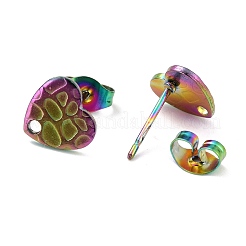 Ионное покрытие (ip) 304 нержавеющая сталь гвоздики фурнитура для сережек&nbsp;STAS-I183-06A-M