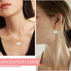 30шт 3 цвета сплава эмалевые подвески&nbsp;ENAM-YW0008-24