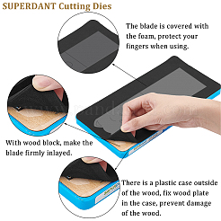 1 шт. штампы для резки дерева&nbsp;DIY-SD0001-99C-07