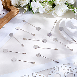 70 шт. фурнитура для броши из нержавеющей стали 201&nbsp;STAS-BBC0005-54