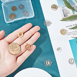 12 шт. 6 стиля подвески из нержавеющей стали 304&nbsp;STAS-AR0001-49