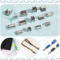 300 шт. 3 размера железных зажимов для загиба концов&nbsp;IFIN-NB0001-58