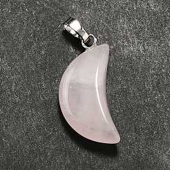 Природного розового кварца подвески&nbsp;G-Z022-05E