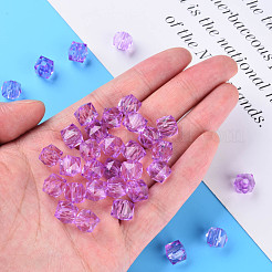 Прозрачные акриловые бусины&nbsp;MACR-S373-51B-B02