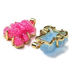 Кулон с дружескими смолами&nbsp;RESI-G086-04G