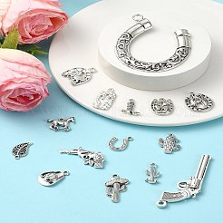 60шт 15 стиля подвески из сплава в тибетском стиле&nbsp;FIND-YW0004-82