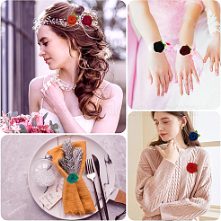 40 шт. 10-х цветные нетканые аксессуары для цветов&nbsp;DIY-CY0001-73B