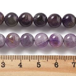 Природный аметист нитей бисера&nbsp;LS-G-G779-8MM-05A