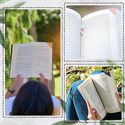 12 шт. закладки для книг из искусственной кожи двух цветов&nbsp;AJEW-CL0002-10