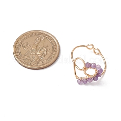 Кольца-манжеты из натурального сердолика&nbsp;RJEW-TA00206