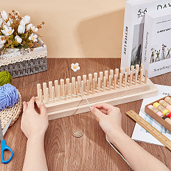 Прямоугольный деревянный ткацкий станок комплект&nbsp;TOOL-WH0155-192