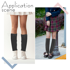 Рукава для ног из акриловых волокон&nbsp;AJEW-WH20072-16E