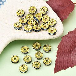 Латунь марки А горный хрусталь Spacer бисер&nbsp;RSB038NF-14G