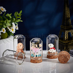 20 комплект стеклянного купола&nbsp;AJEW-BC0003-54C