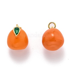 Латунь эмаль подвески&nbsp;X-KK-O140-05G