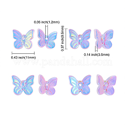 100 шт. Стеклянные подвески&nbsp;GLAA-CJ0001-52