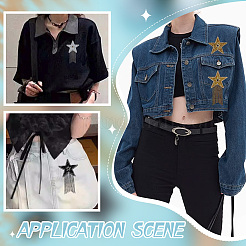 8 стиль сверкающие стразы на заплатках&nbsp;DIY-FG0006-26