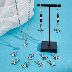 20 шт. европейские подвески из эмалевого сплава&nbsp;FIND-NB0006-79