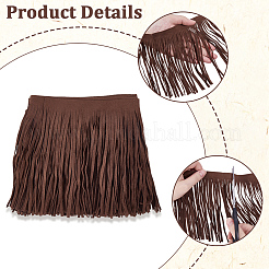 1 шт. замшевая тканевая лента с кисточками&nbsp;OCOR-GF0005-60B-04