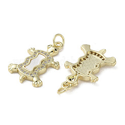 Латунные микро проложить кубического циркония подвески&nbsp;KK-G485-16G