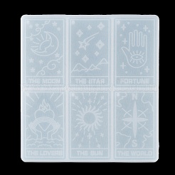 Набор силиконовых форм для подвески «Солнце/звезда/мир»&nbsp;DIY-A046-04