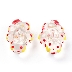 Прозрачные акриловые бусины&nbsp;ACRC-T012-01-E01