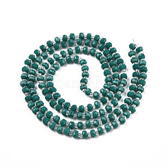 Непрозрачные сплошные цветные стеклянные бусины&nbsp;GLAA-N052-04-A19