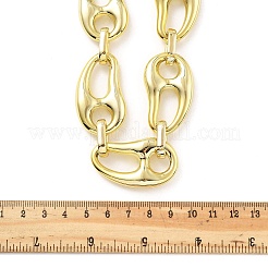 Акриловые массивные цепочки из кофейных зерен&nbsp;LS-NJEW-D313-01C