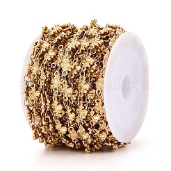 Цепи с цветочным узором из нержавеющей стали 304 длиной 5 м&nbsp;CHS-T071-49G